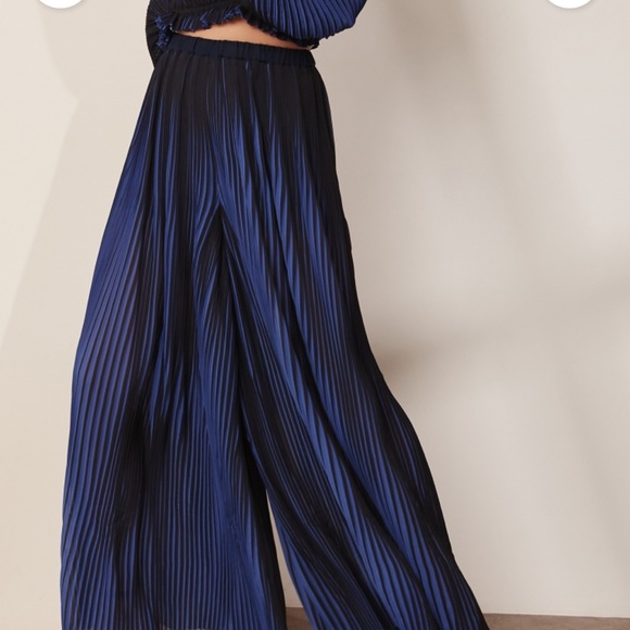 AQ/AQ Pants - AQ/AQ Rae Pleated wide leg Trouser US 10/12